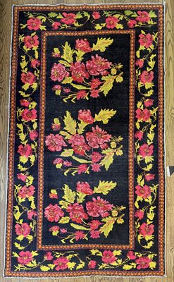 Semi Antique Caucasian Rose Karabagh rug - Armenia/Azerbaijan