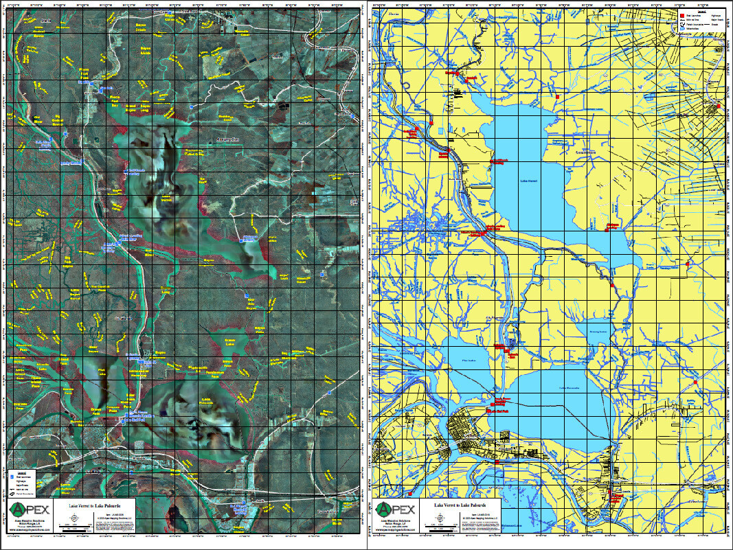 LAKE VERRET TO LAKE PALOURDE