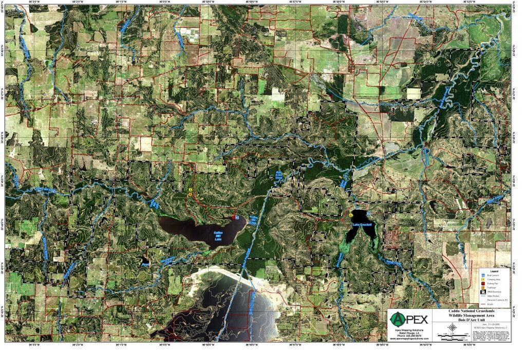 CADDO NATIONAL GRASSLANDS WMA - BOIS D&#39;ARC UNIT