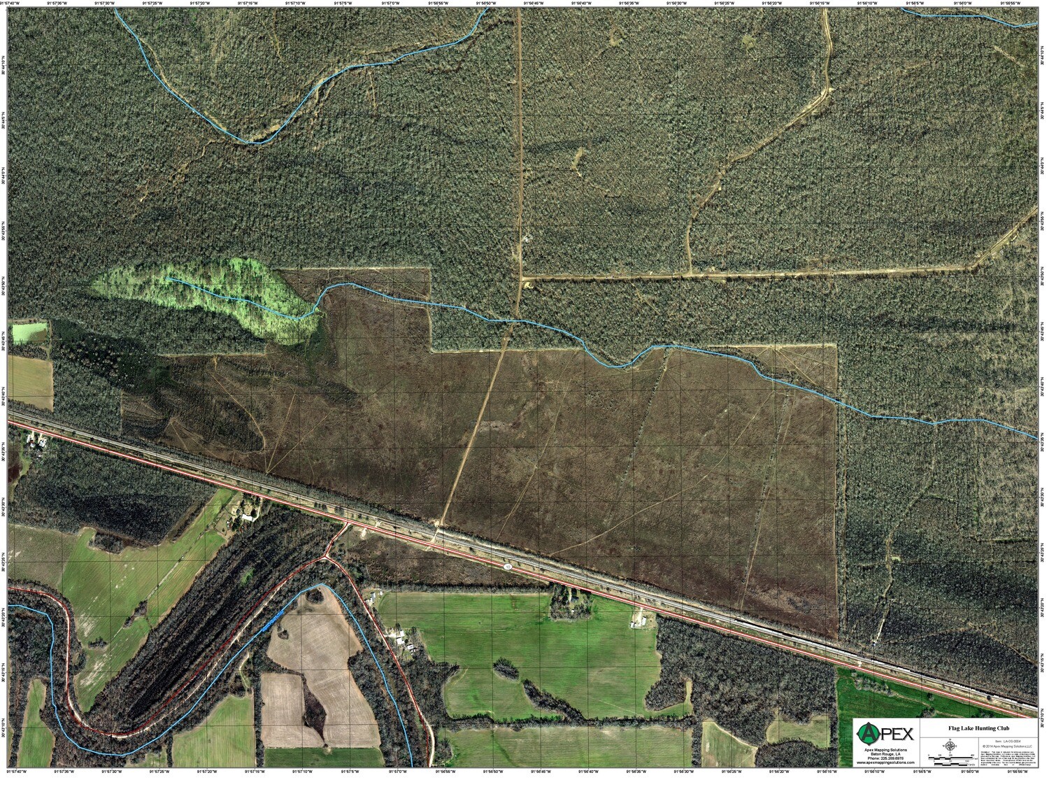 CUSTOM MAP ORDER, Background Type: Aerial Photograph