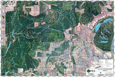 TENSAS RIVER NWR - SOUTH MAP