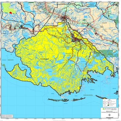 TERREBONNE PARISH MAP