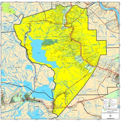 ASSUMPTION PARISH MAP