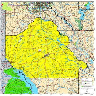 DESOTO PARISH MAP