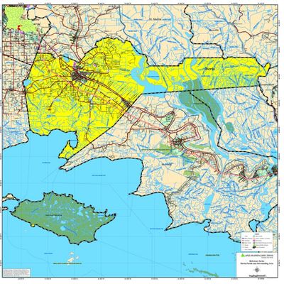 IBERIA PARISH MAP
