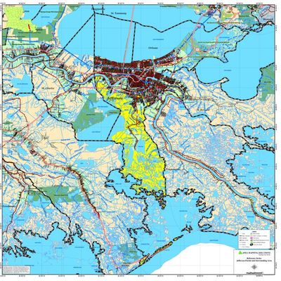 JEFFERSON PARISH MAP