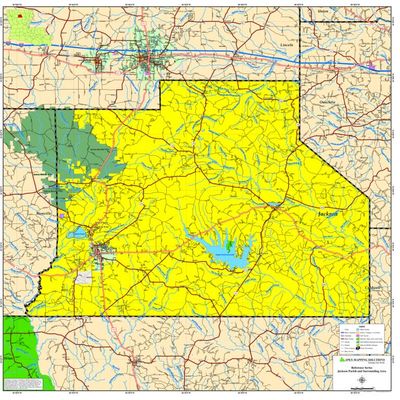 JACKSON PARISH MAP