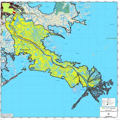 PLAQUEMINES PARISH MAP