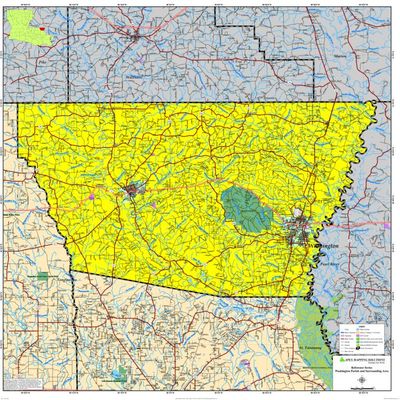 WASHINGTON PARISH MAP