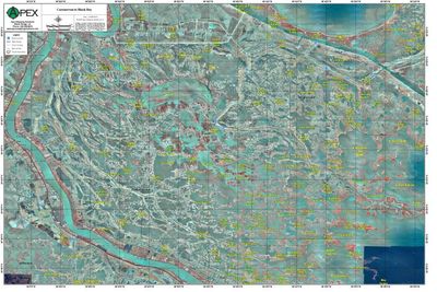 Caernarvon to Black Bay Map