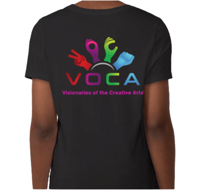 Black T-shirt -  VOCA