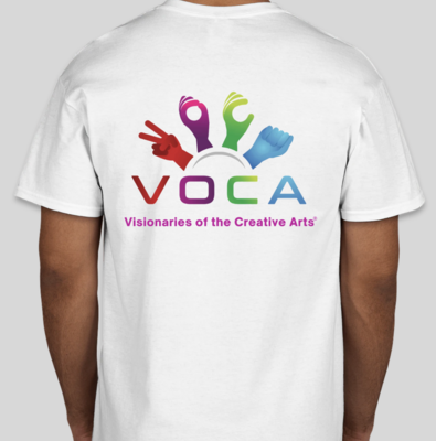White T-shirt - VOCA
