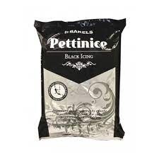 BAKELS PETTINICE FONDANT 750G BLACK