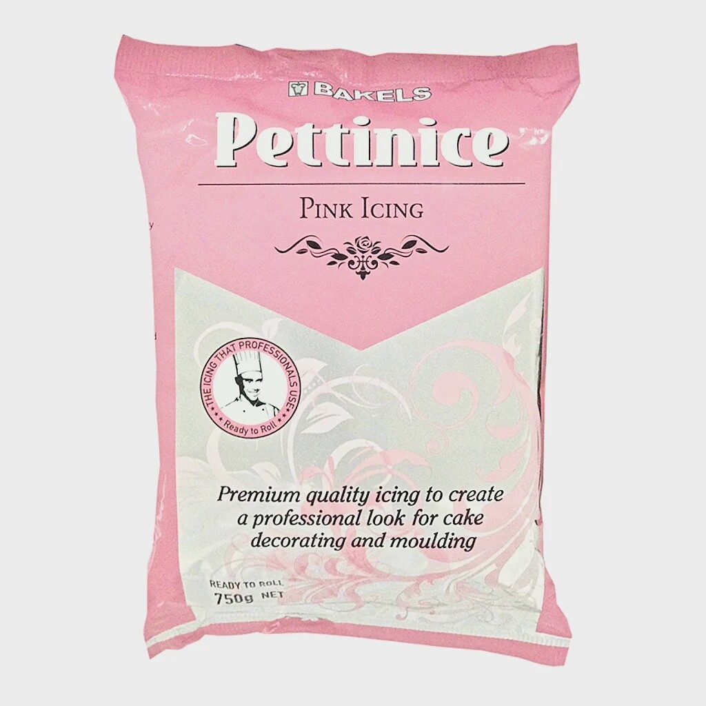 BAKELS PETTINICE FONDANT 750G PINK