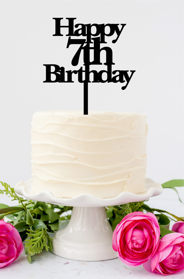HAPPY 7TH BIRTHDAY