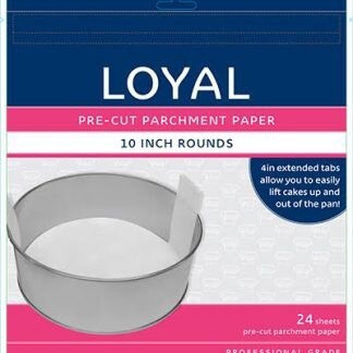 PRE CUT PARCHMENT PAPER 10” ROUND