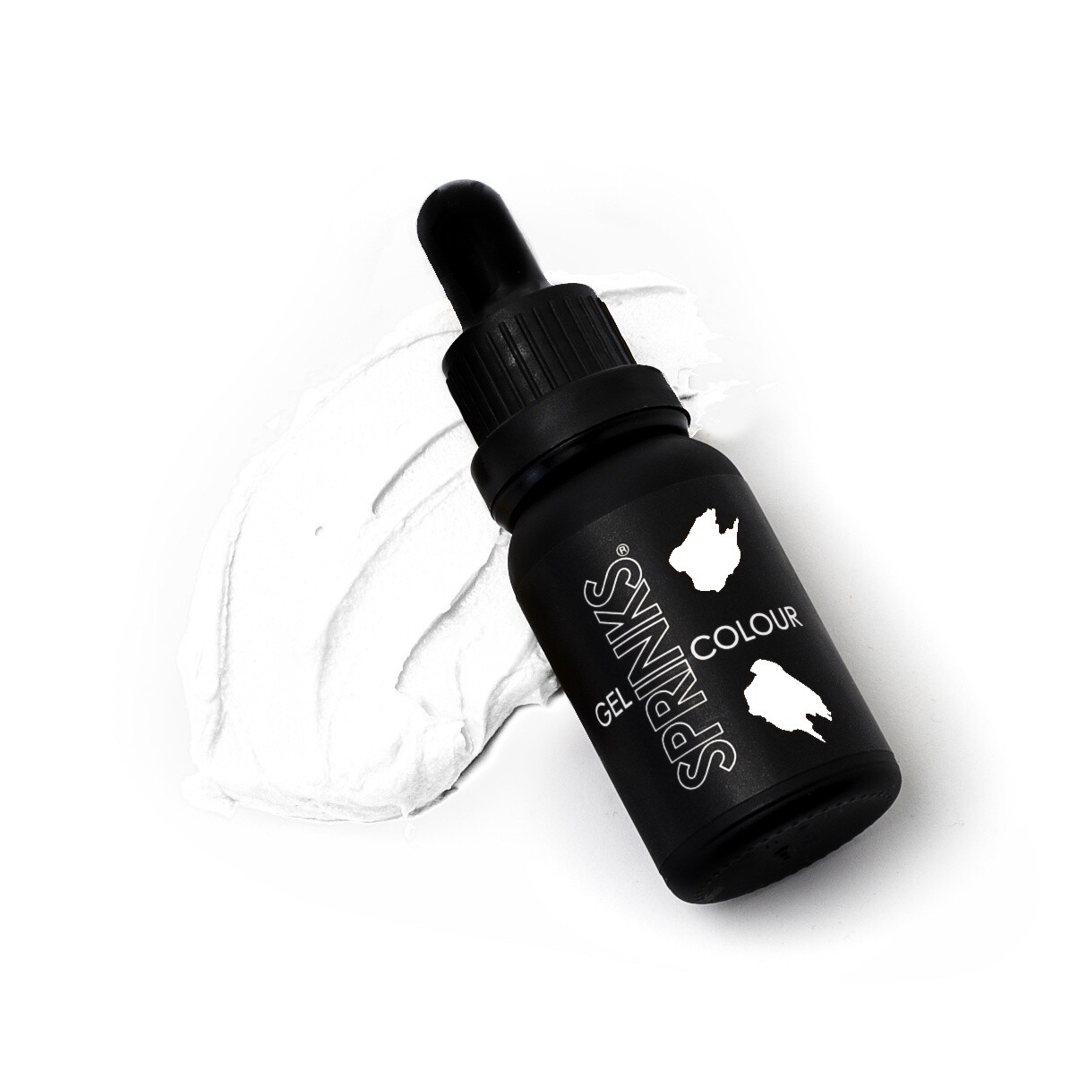 SPRINKS WHITE GEL COLOUR