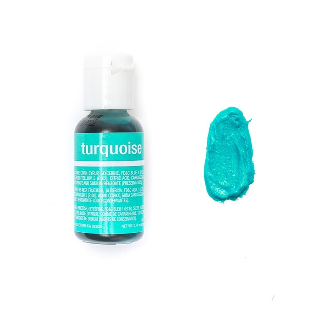 CHEFMASTER LIQUA-GEL TURQUOISE