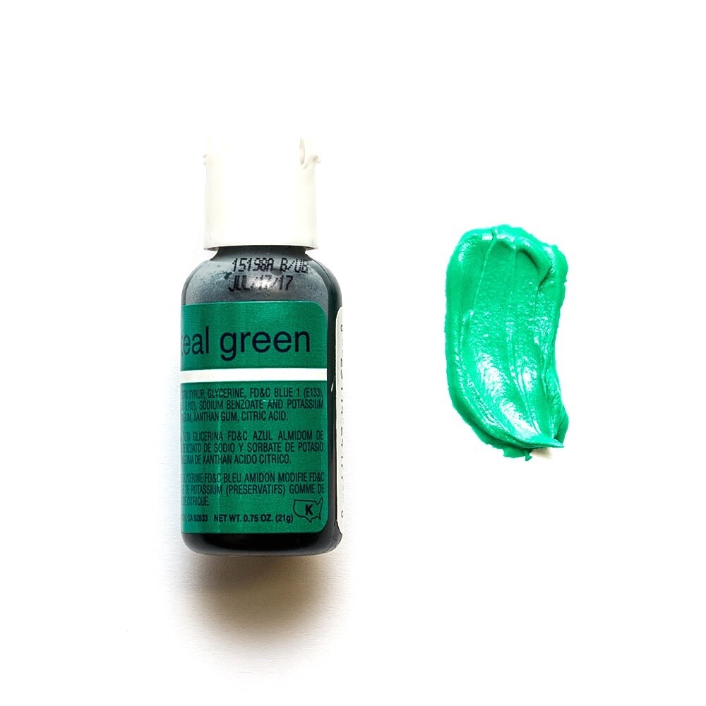 CHEFMASTER LIQUA-GEL TEAL GREEN