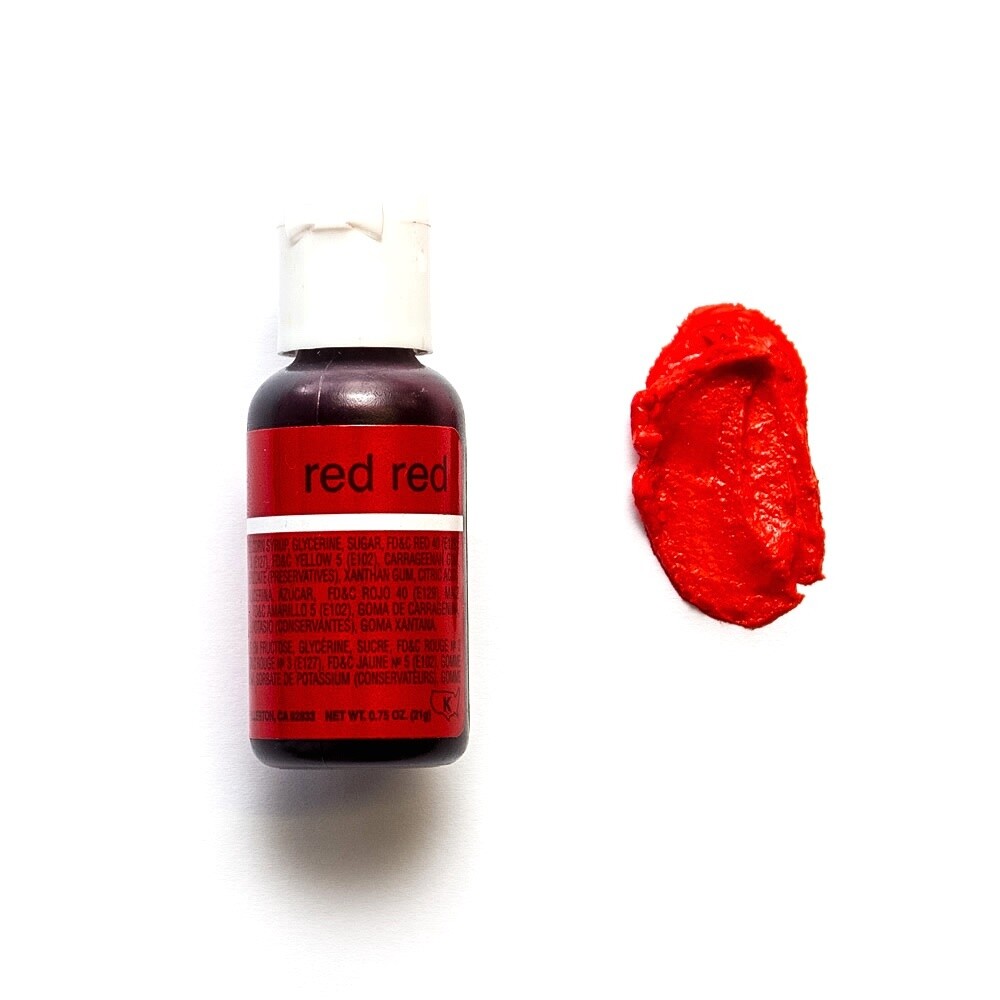 CHEFMASTER LIQUA-GEL RED RED