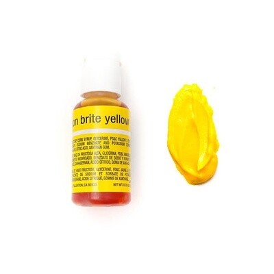CHEFMASTER LIQUA-GEL NEON BRITE YELLOW