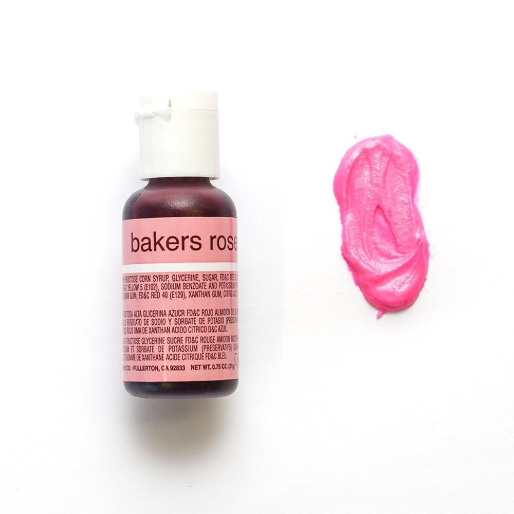 CHEFMASTER LIQUA-GEL BAKERS ROSE