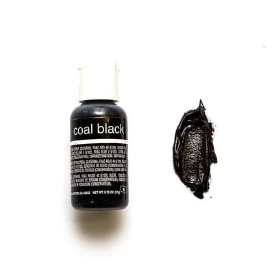 CHEFMASTER LIQUA-GEL COAL BLACK