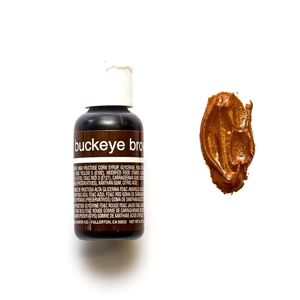 CHEFMASTER LIQUA-GEL BUCKEYE BROWN