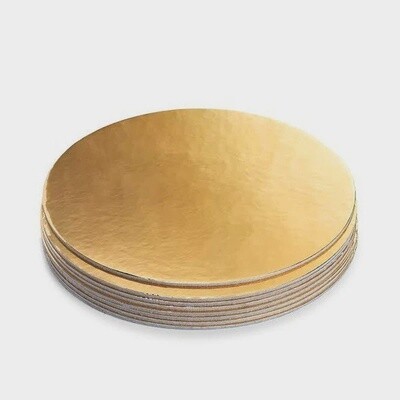 CHEESE CAKE BOARD GOLD ROUND