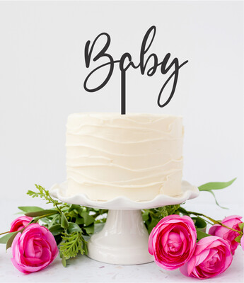 BABY CAKE TOPPER