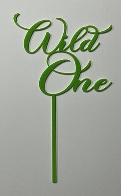 WILD ONE CAKE TOPPER