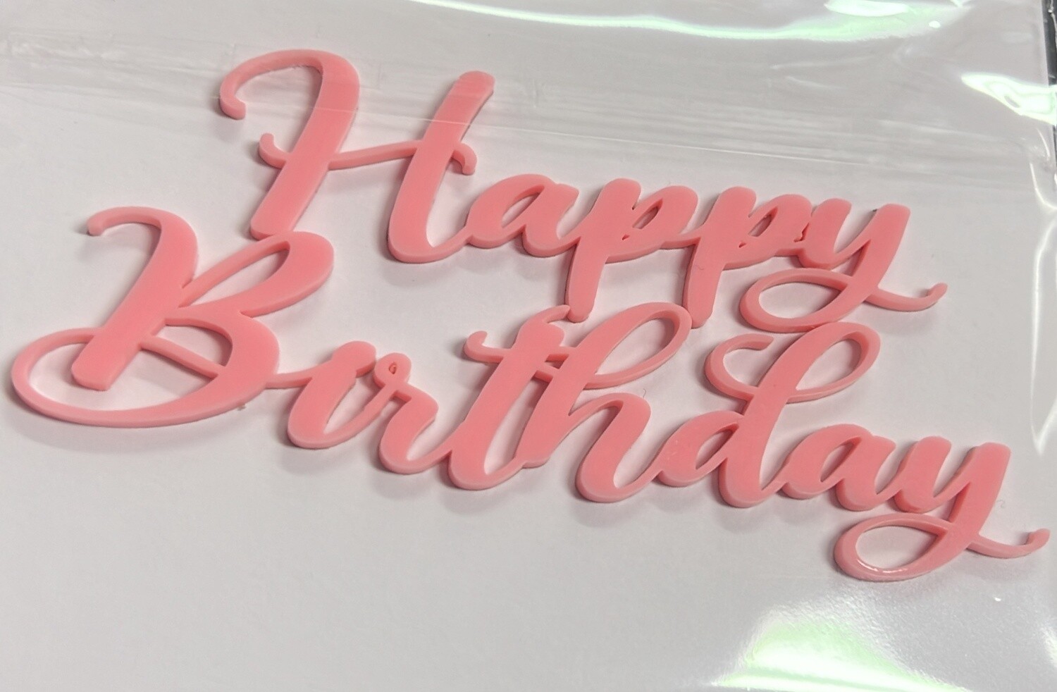 HAPPY BIRTHDAY STICKER