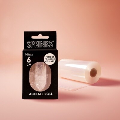 SPRINKS ACETATE ROLL - 6CM HIGH