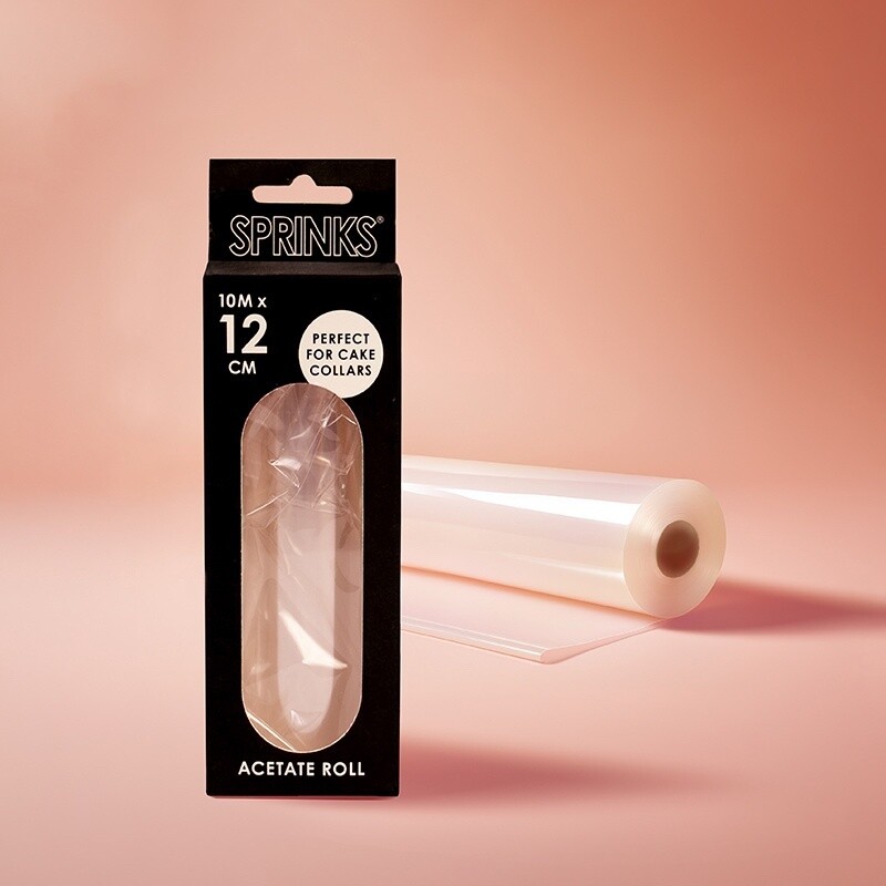 SPRINKS ACETATE ROLL - 12CM HIGH