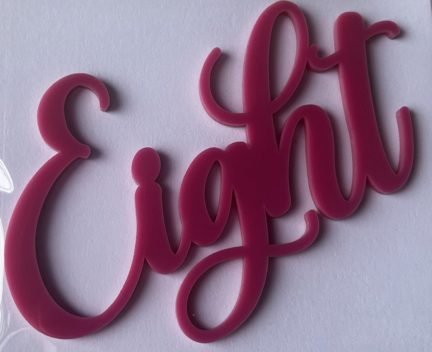 EIGHT CAKE FROPPER PINK