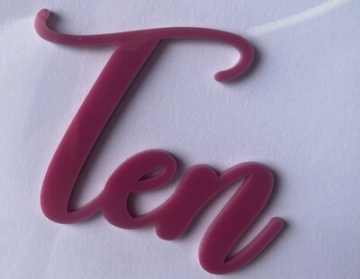 TEN CAKE FROPPER PINK