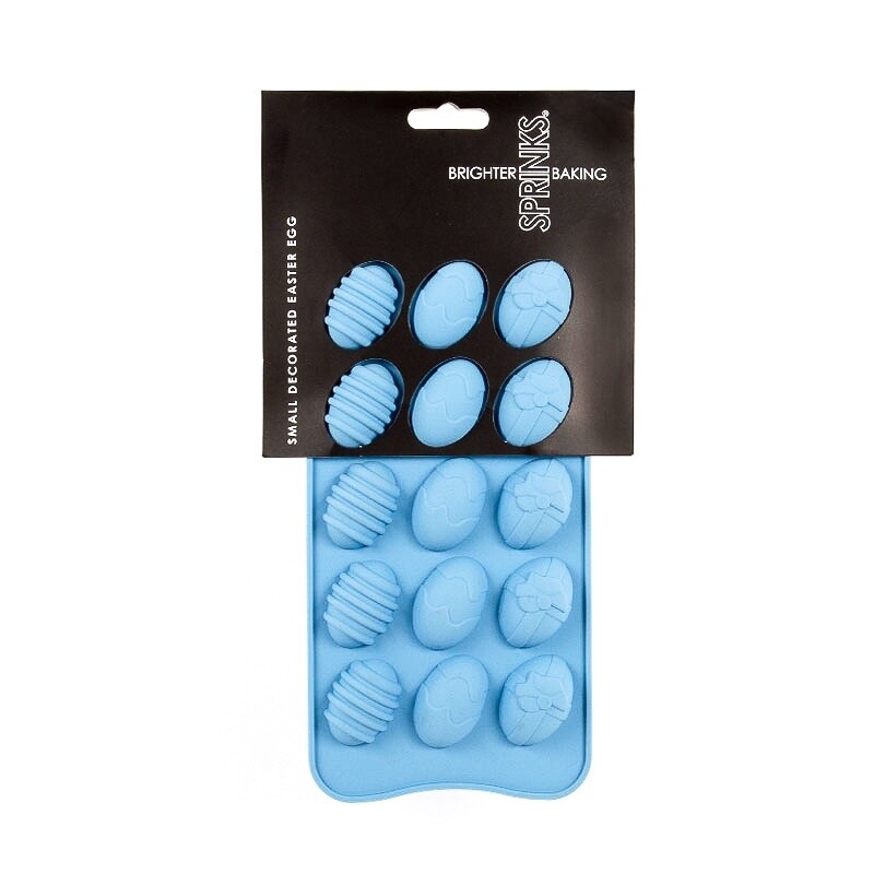 SPRINKS SILICONE MOULD - SMALL DECORATED EASTER EGG