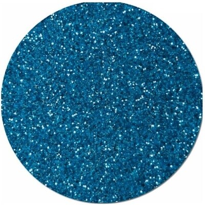 Blue glitter