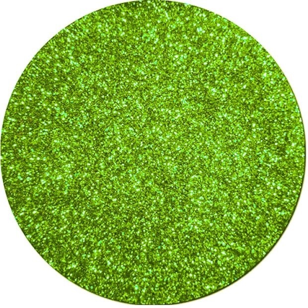 Light green glitter