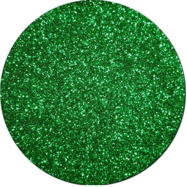 Green glitter