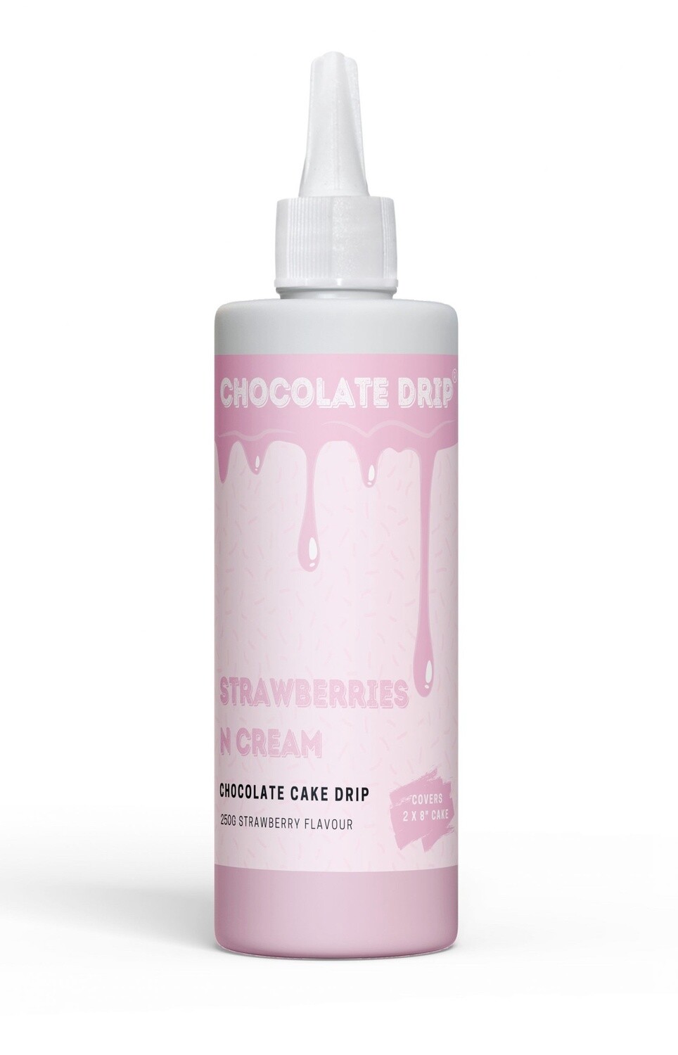 CHOCOLATE DRIP 250G STRAWBERRIES N CREAM