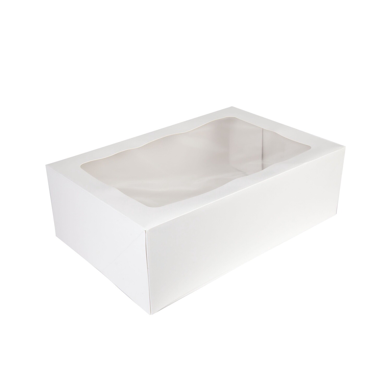 MONDO CAKE BOX 6IN TALL RECT 12X18IN