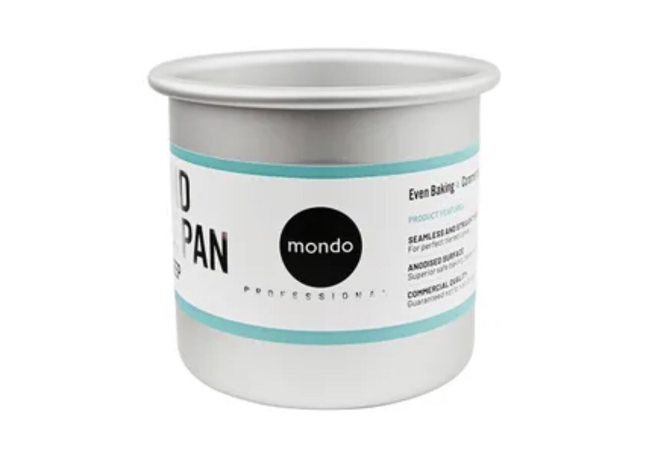 MONDO PRO DEEP ROUND PAN 4IN/10X10CM