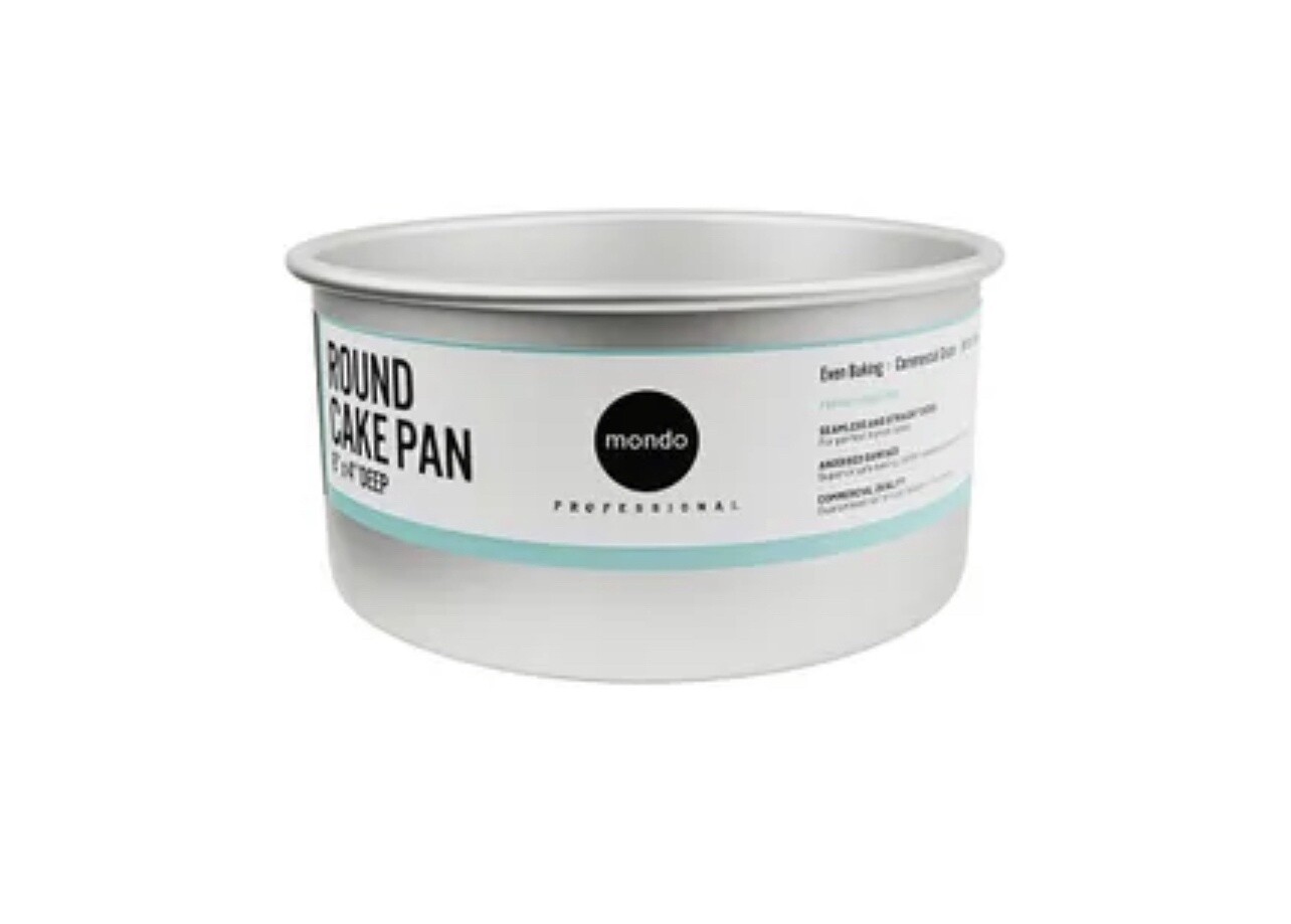 MONDO PRO DEEP ROUND PAN 8IN/20X10CM