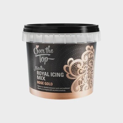 Over the Top Royal Icing Mixture ROSE GOLD 150G