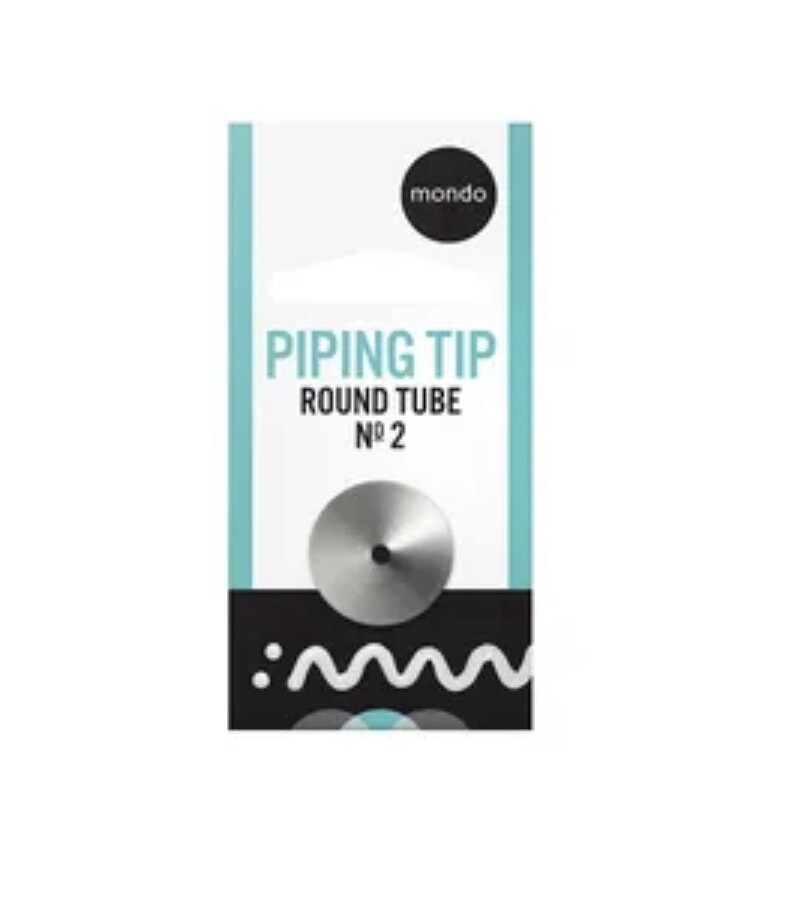 MONDO #2 S/S ROUND PIPING TIP