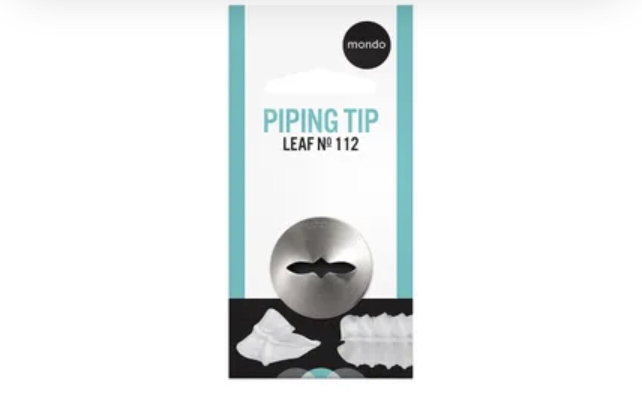 MONDO #112 S/S LEAF PIPING TIP