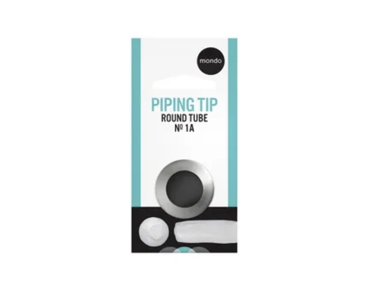 MONDO #1A S/S ROUND PIPING TIP