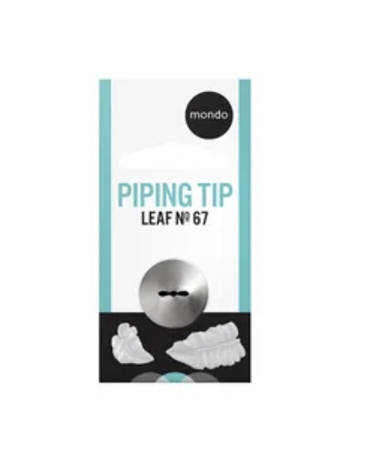 MONDO #67 S/S LEAF PIPING TIP