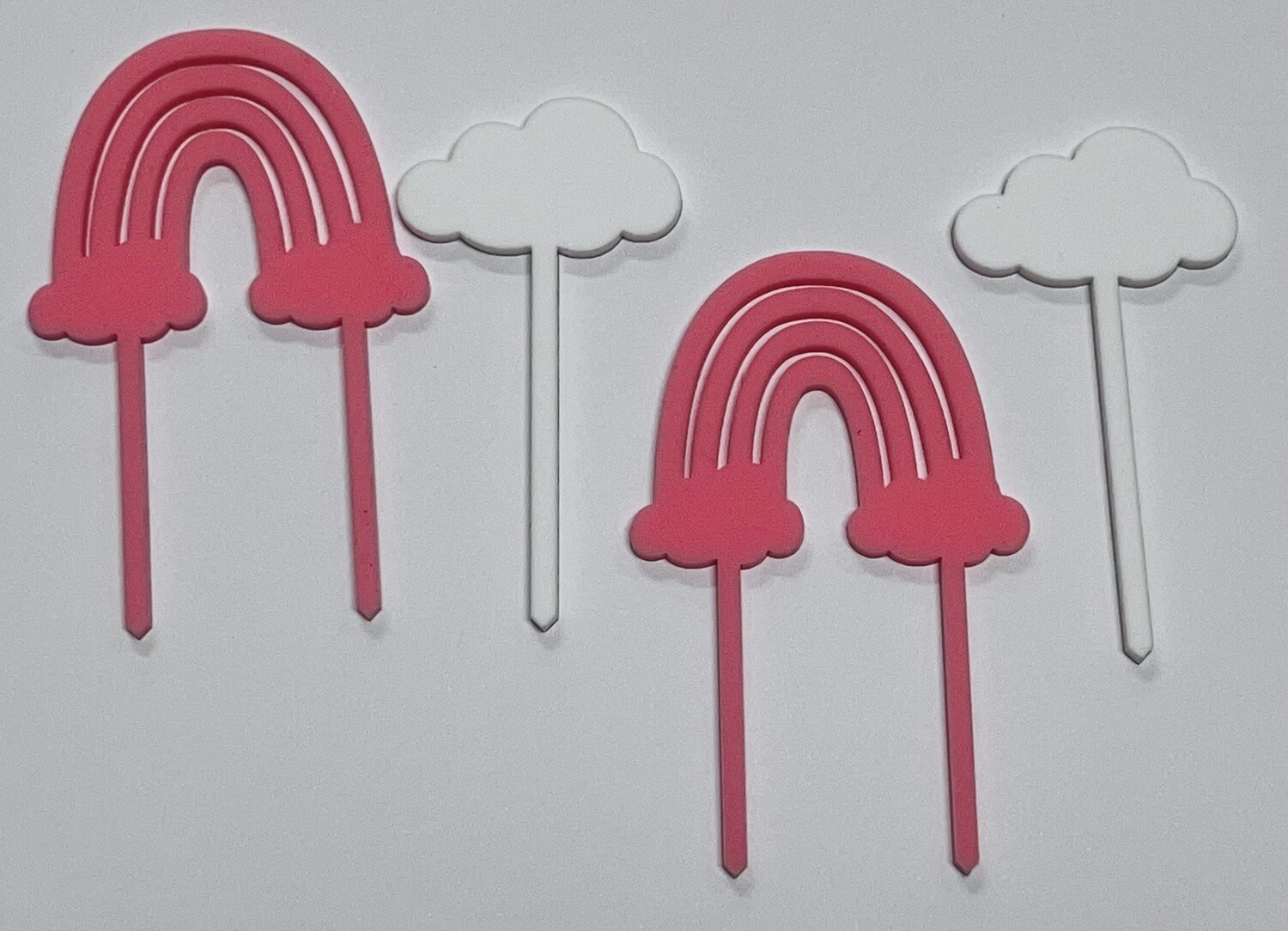 RAINBOW AND CLOUD CUPCAKE 12 PACK